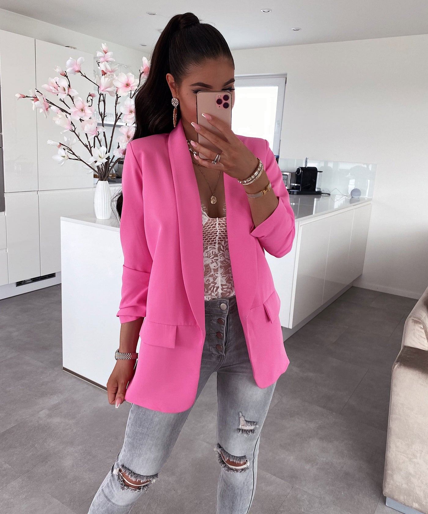 Blazer Mykonos Pink