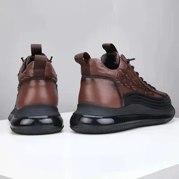 Dennis™ - Luxury Sneakers with Crocodile Print (50% DISCOUNT)