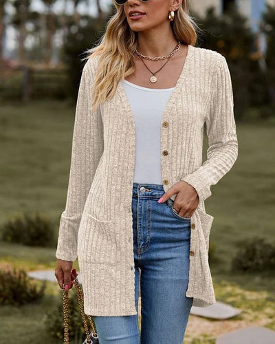 Katinka™ - Fashionable Riley Cardigan with Long Sleeves (50% DISCOUNT)