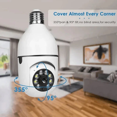 SafeView™ - Wireless Wifi Light Bulb Camera Security Camera (50% Off)