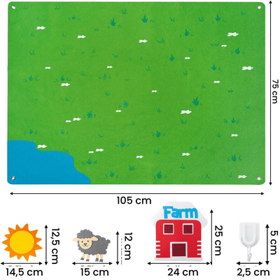 FeltBoard™ - Endless Discovery and Play Fun! - Felt Board