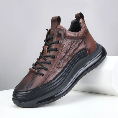 Dennis™ - Luxury Sneakers with Crocodile Print (50% DISCOUNT)