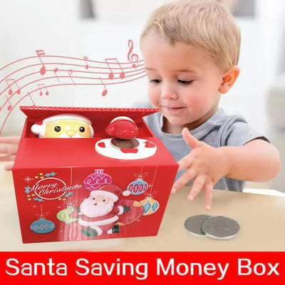 SantaCoinSaver™ - Pop-Up Coin Piggy Bank (50% DISCOUNT)