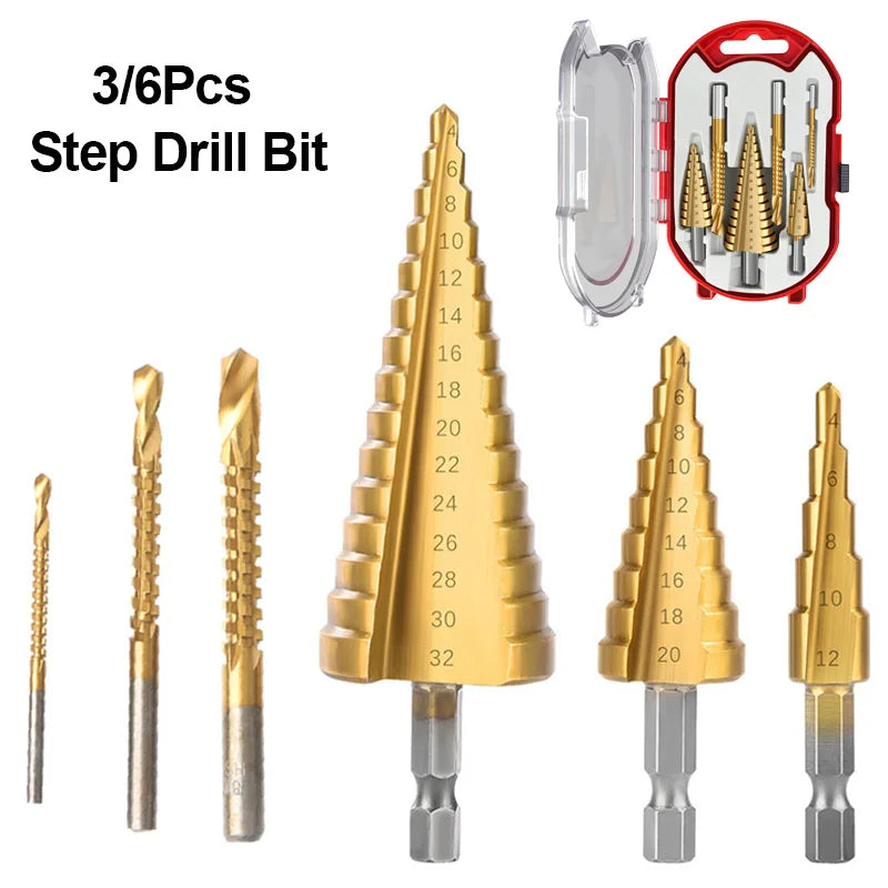 DrillBit™ - Drill Bit Set with Titanium Coating (50% DISCOUNT)