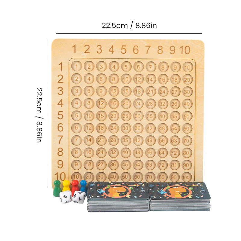 Math Help® | Montessori Wooden Board Game 50% DISCOUNT