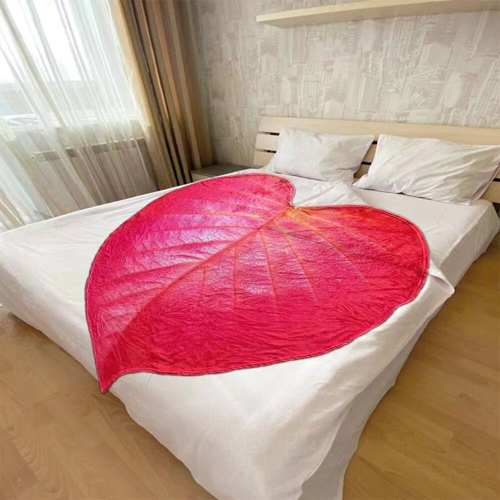 Leaf Blanket - The charming blanket with the unique design