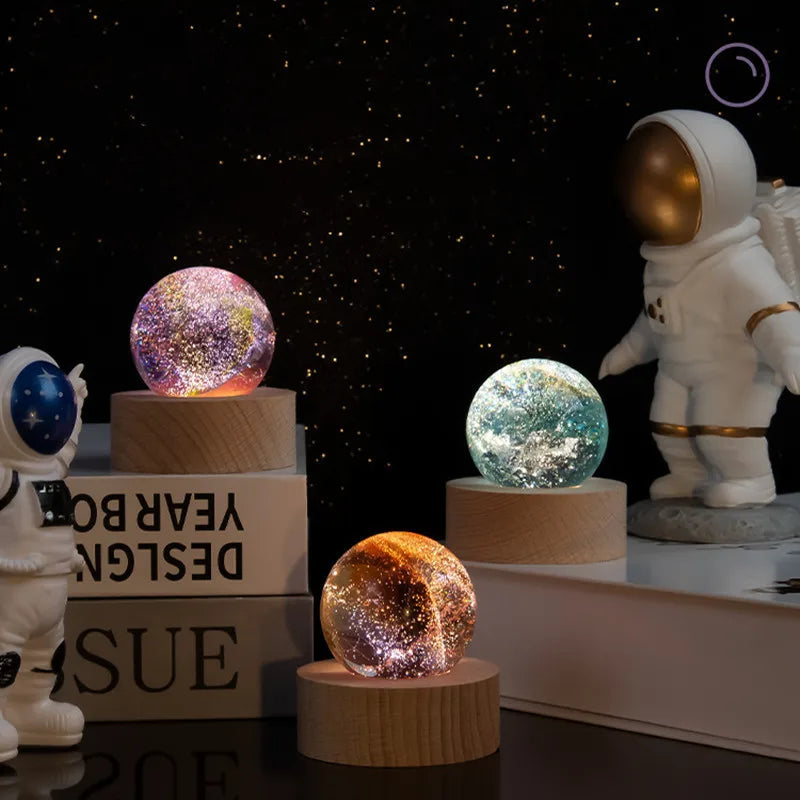 RainbowGlow™ - Crystal Ball Night Light with 7 Stars Formation (50% DISCOUNT)