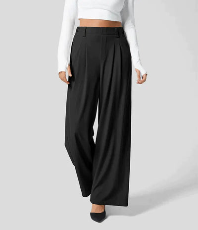 Rikke™ - Classic High-Waisted Wide Leg Pants (50% OFF)