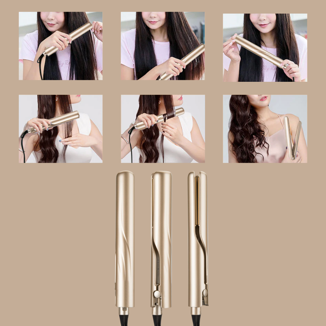 FlexiCurl™ - 2-in-1 Curling & Straightening Styler