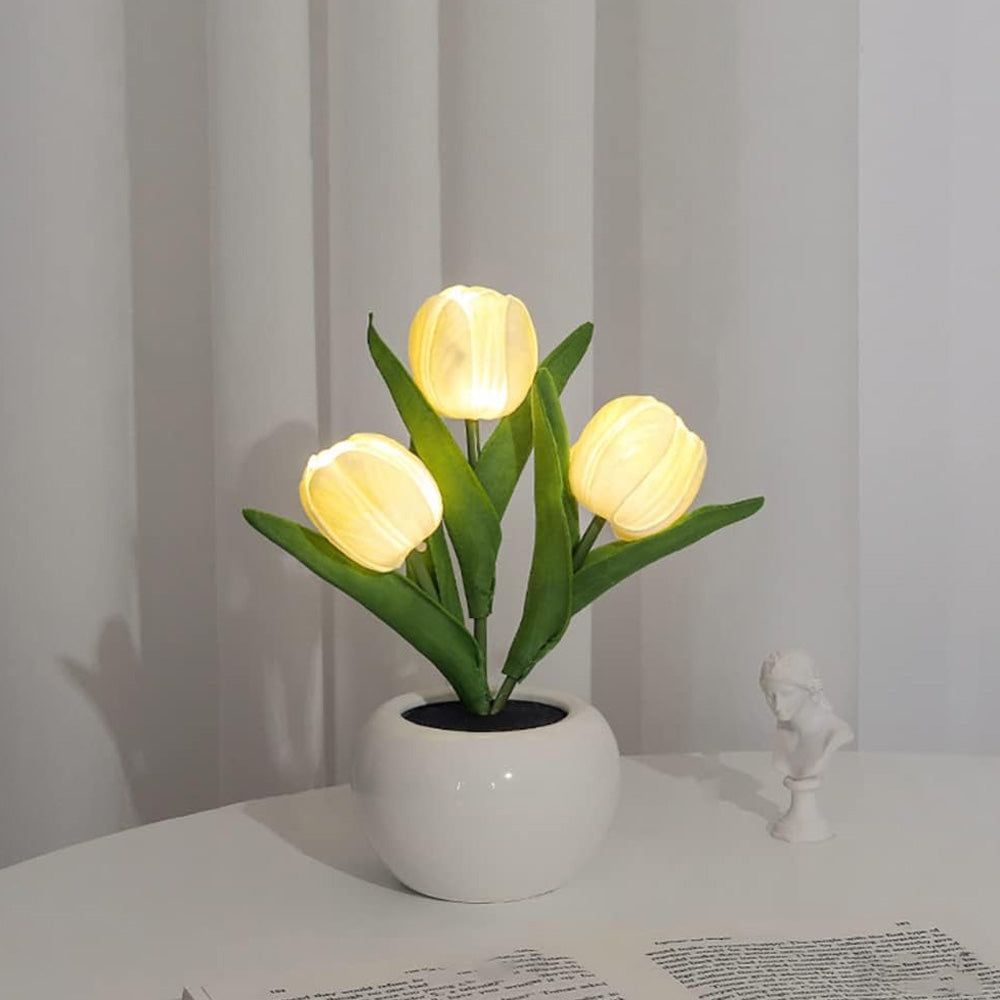 FlowerGlow™ - LED-Tulpen-Nachtlicht Lampe (50% RABATT)