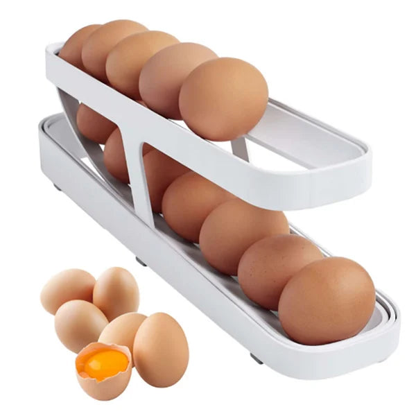 EggRack™ - Automatic Rolling Holder for Egg Stacks (50% DISCOUNT)