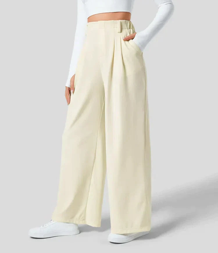 Rikke™ - Classic High-Waisted Wide Leg Pants (50% OFF)