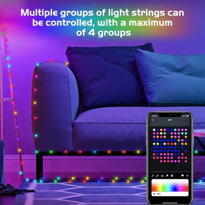 XmasTree™ - RGB Christmas Tree Lights with Smart Bluetooth Control (50% OFF)