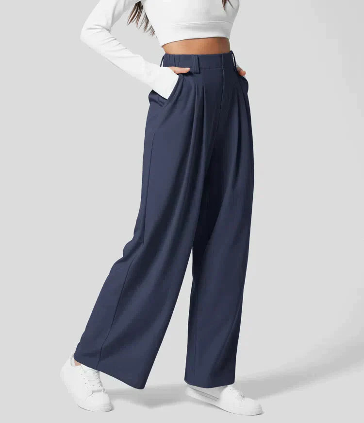 Rikke™ - Classic High-Waisted Wide Leg Pants (50% OFF)