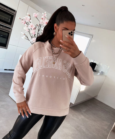 Los Angeles Beige Sweater