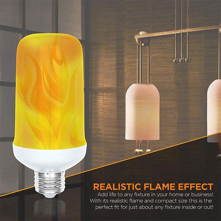 GlowBlaze™ - LED Light Bulb with Flame Effect for Creating Atmosphere (50% OFF)