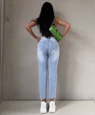 Gabriela Blue Jeans Pants