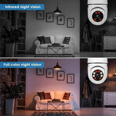 SafeView™ - Wireless Wifi Light Bulb Camera Security Camera (50% Off)