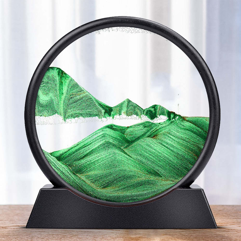 ZenWave™ - Perfect Gift 3D Hourglass Deep Sea Sand Scene