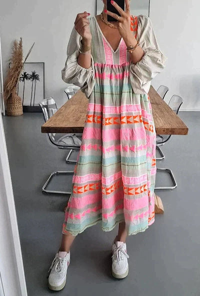 Olivia™ Colorful Summer Dress (50% Discount)