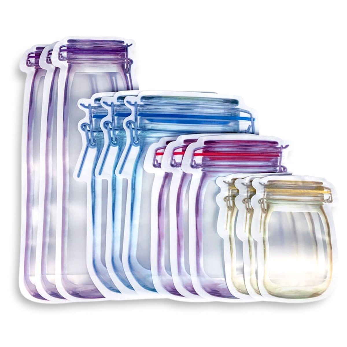 ZipBottle™ Pot-Shaped Storage Bag