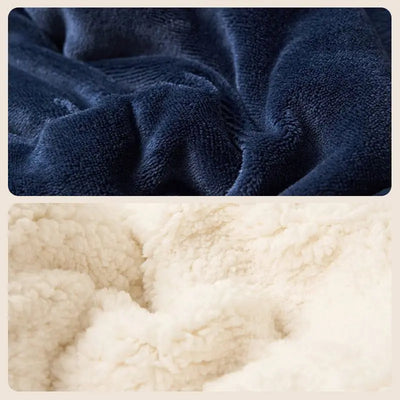 Warmembrace™ – Double-Layer Thickened Lamb Plush Blanket (50% OFF)