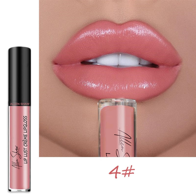 12 Colors Cream Texture Lip Gloss Waterproof - 1+1 FREE!