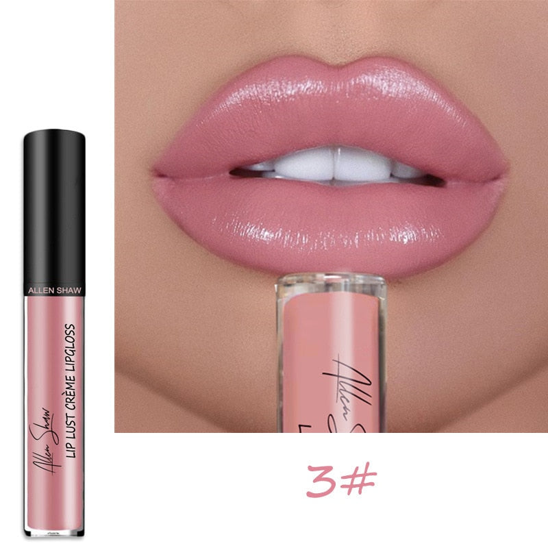 12 Colors Cream Texture Lip Gloss Waterproof - 1+1 FREE!