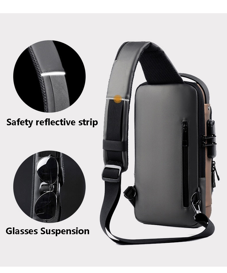 Daniel - USB Shoulder Bag (50% DISCOUNT)