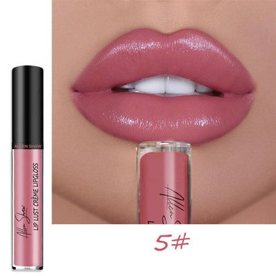 12 Colors Cream Texture Lip Gloss Waterproof - 1+1 FREE!