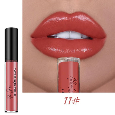 12 Colors Cream Texture Lip Gloss Waterproof - 1+1 FREE!