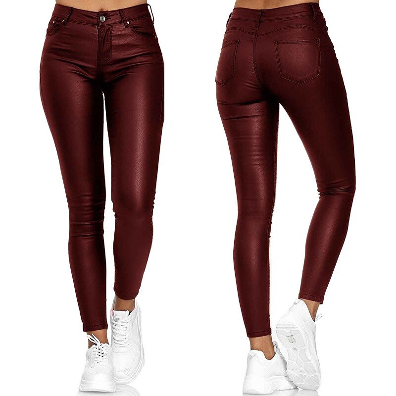 ChicFlex™ - Leather Stretch Pants (50% DISCOUNT)