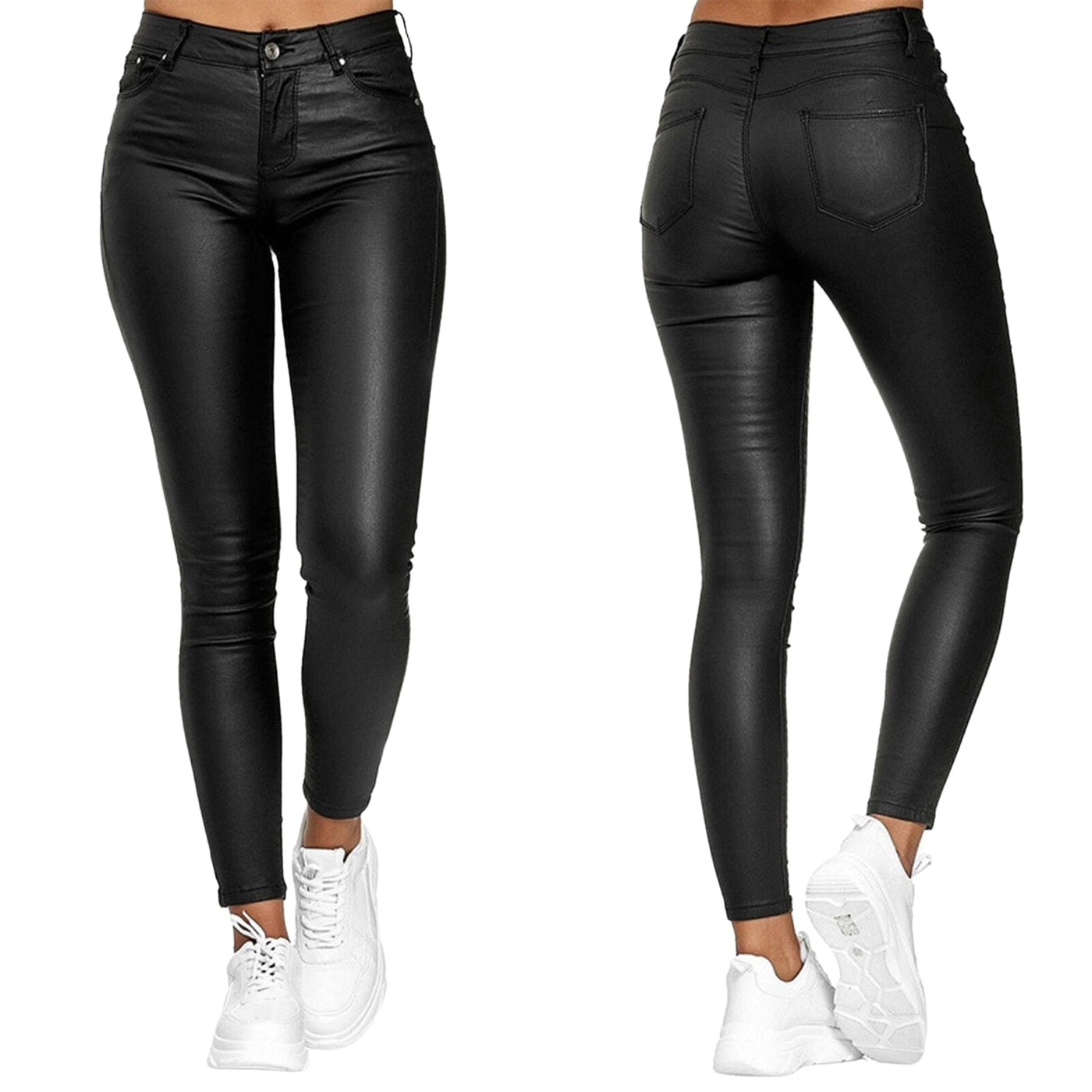 ChicFlex™ - Leather Stretch Pants (50% DISCOUNT)