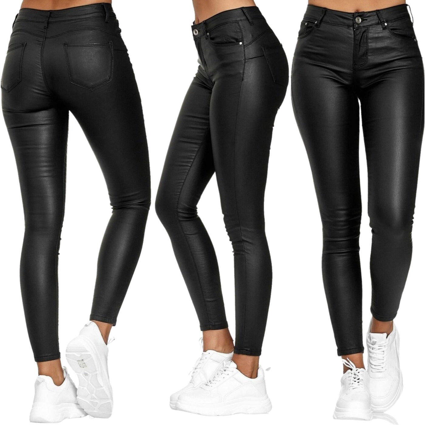 ChicFlex™ - Leather Stretch Pants (50% DISCOUNT)