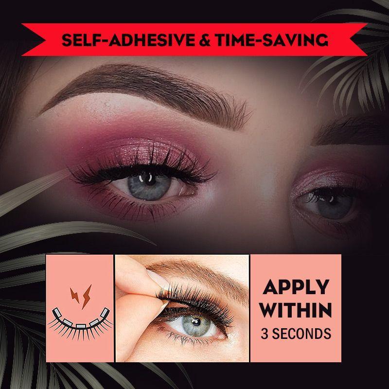 LuxeEye™ - Reusable Self-Adhesive Eyelashes (50% OFF)