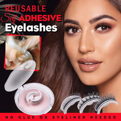 LuxeEye™ - Reusable Self-Adhesive Eyelashes (50% OFF)