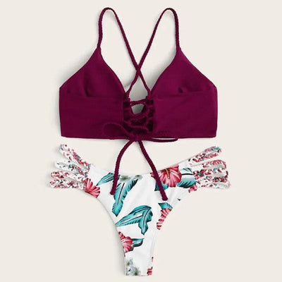 Modioza Cut Flower Bikini Set