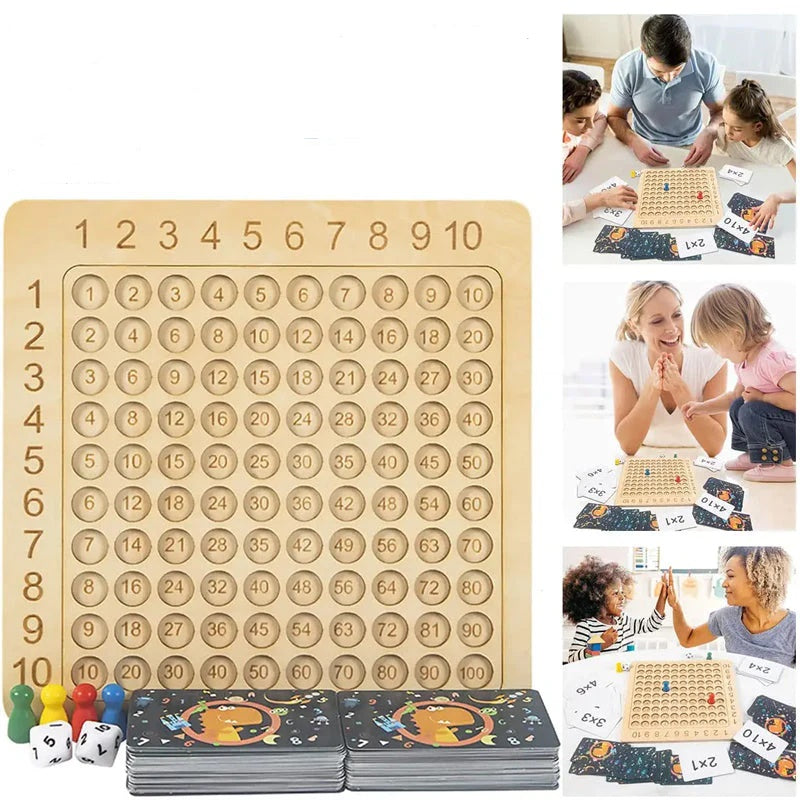 Math Help® | Montessori Wooden Board Game 50% DISCOUNT