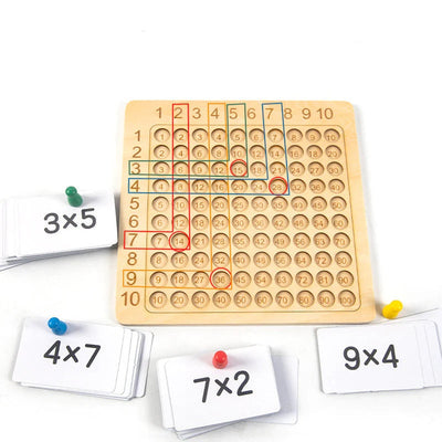 Math Help® | Montessori Wooden Board Game 50% DISCOUNT