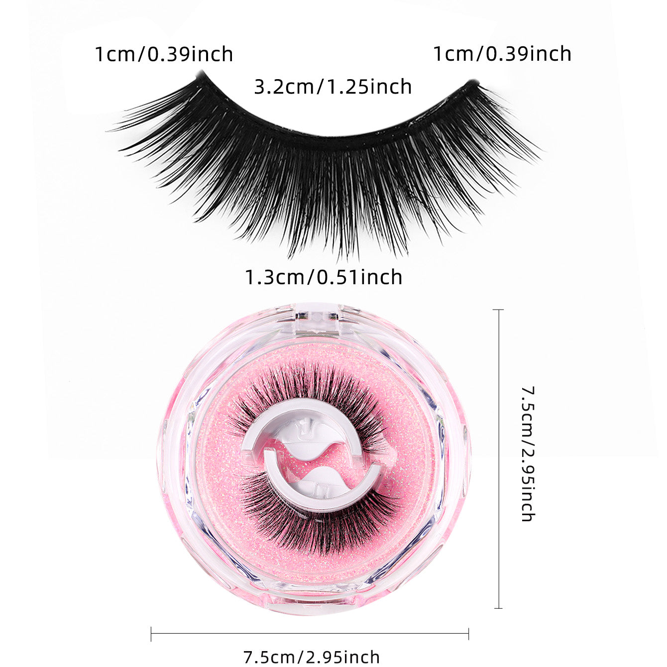 Lurelle™ - Lightweight Reusable Self-Stick Lashes