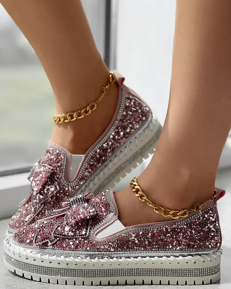 Aileen™ - Loafer with Crystal Sequins (50% DISCOUNT)