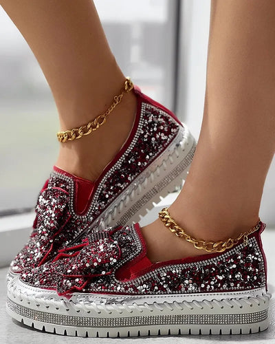 Aileen™ - Loafer with Crystal Sequins (50% DISCOUNT)