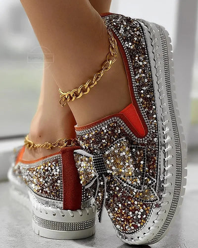 Aileen™ - Loafer with Crystal Sequins (50% DISCOUNT)