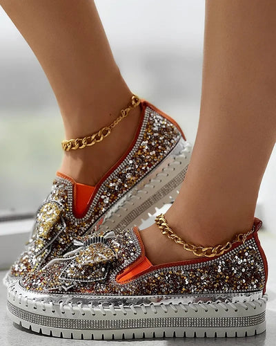 Aileen™ - Loafer with Crystal Sequins (50% DISCOUNT)