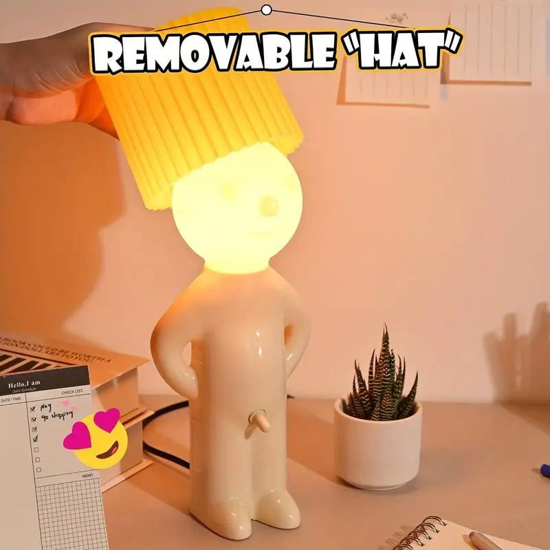 GlowMate Mike™ - A Hilariously Functional Night Light