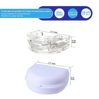 SnoreStop™ - Anti-Snoring-Bruxism Mouthguard (50% DISCOUNT)