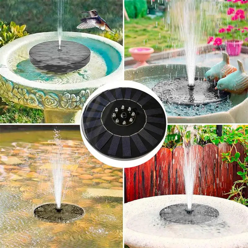 SunSplash™ - Floating Solar Garden Water Fountain Pool (50% DISCOUNT)