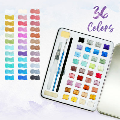 MetallicSplash™ | Galaxy Metallic Watercolor Paint Set