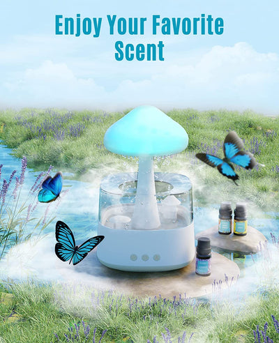 MistMystic™ - Magic Rain Mushroom Cloud Humidifier (50% DISCOUNT)