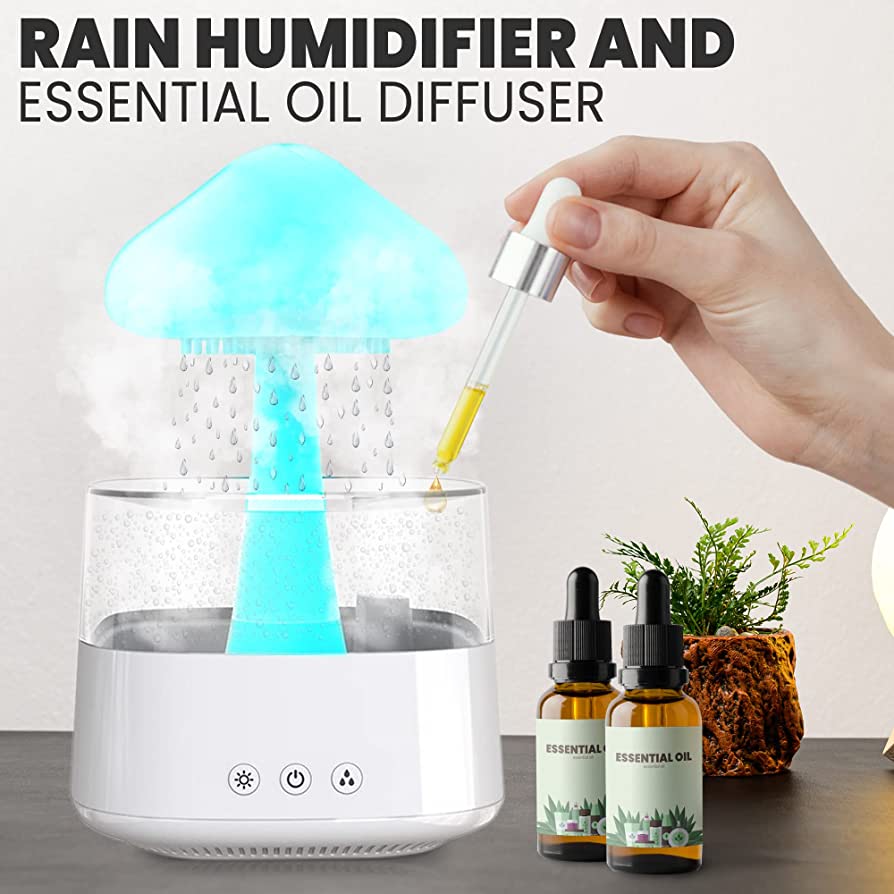 MistMystic™ - Magic Rain Mushroom Cloud Humidifier (50% DISCOUNT)